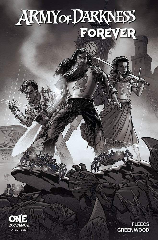 Army of Darkness Forever #1S (Incentive B&W Variant) (1:5)