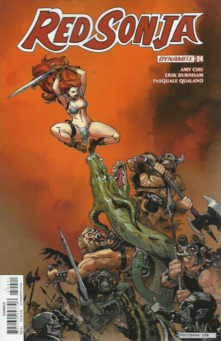 Red Sonja, Vol. 4 #24D (Reilly Brown Variant)