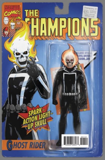 Now Champions #1 Christopher Now Action Figure Variant