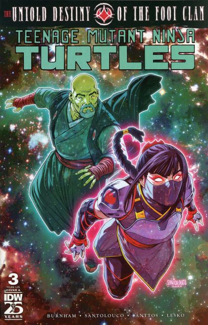 Teenage Mutant Ninja Turtles: The Untold Destiny Of The Foot Clan #3 Cover A (Santolouco)