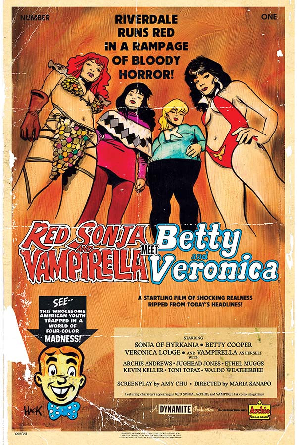 Red Sonja and Vampirella Meet Betty and Veronica #1C 🔑