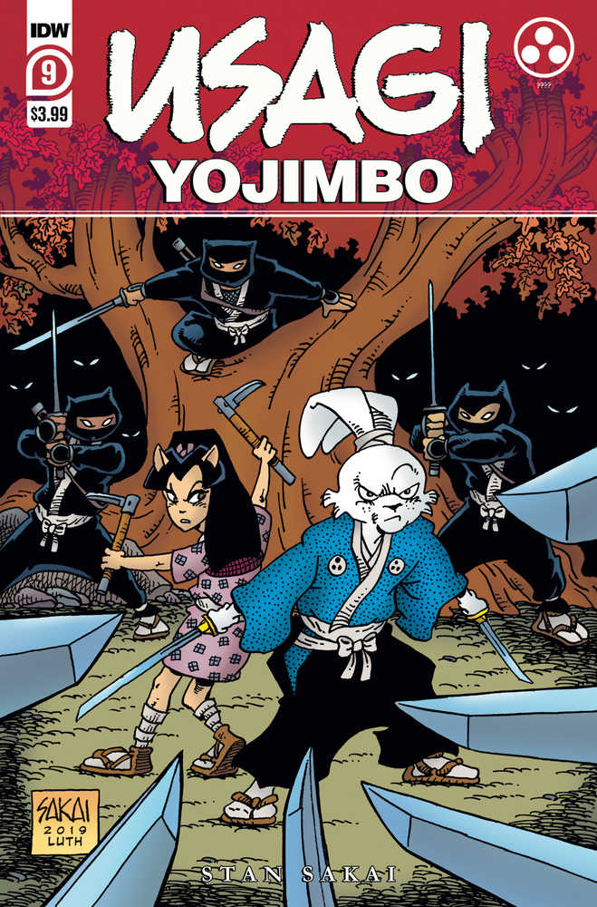 Usagi Yojimbo #9 Cover A Sakai