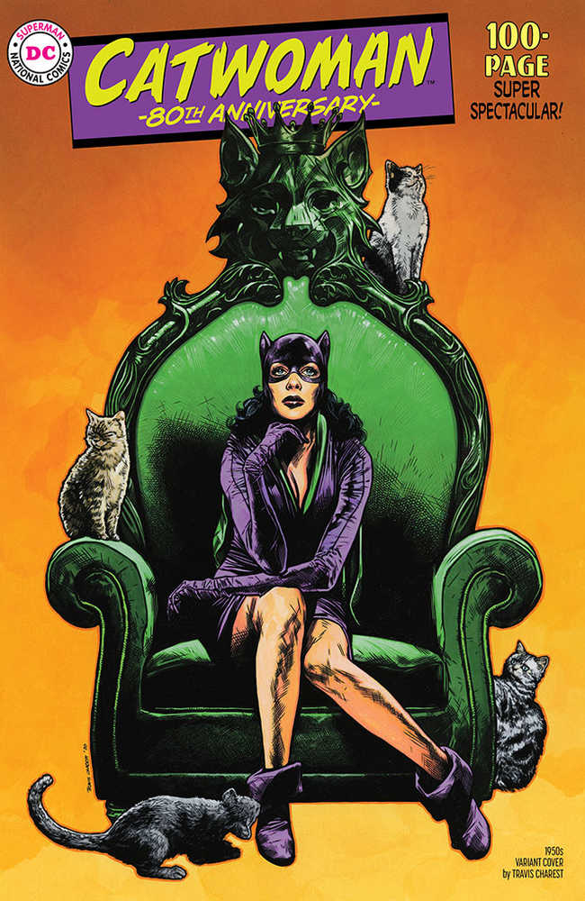 Catwoman: 80th Anniversary #1 (1950's Travis Charest Variant)