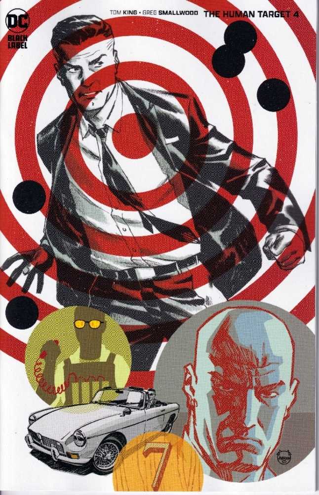 Human Target #4 (Of 12) Cover B Dave Johnson Variant (Mature)