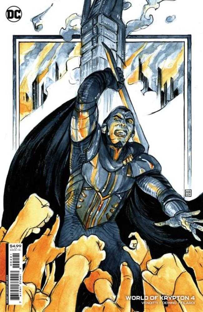 World Of Krypton #4 (Of 6) Cover B Aud Koch Card Stock Variant