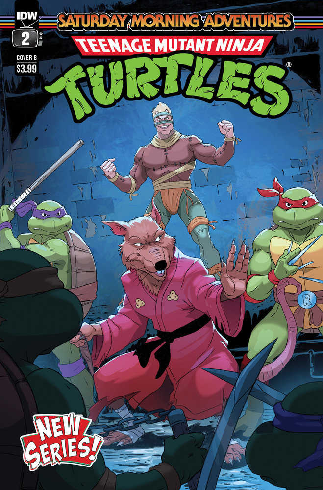 Teenage Mutant Ninja Turtles: Saturday Morning Adventures #2B (Schoening Variant)