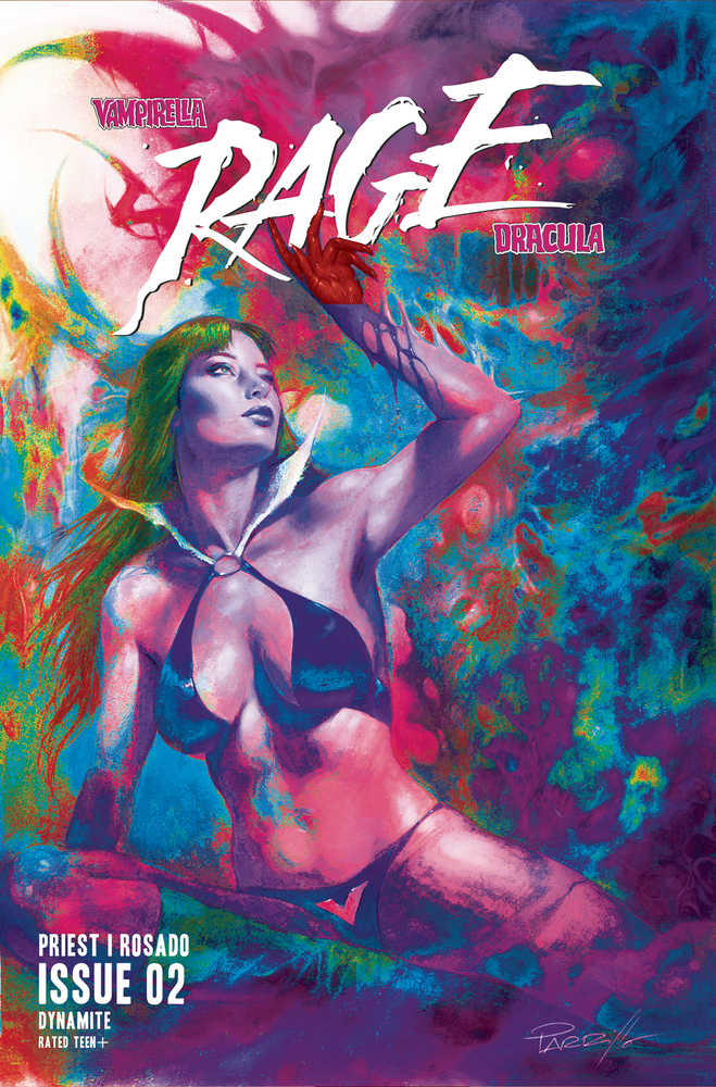 Vampirella / Dracula: Rage #2P (FOC Parrillo Ultraviolet)