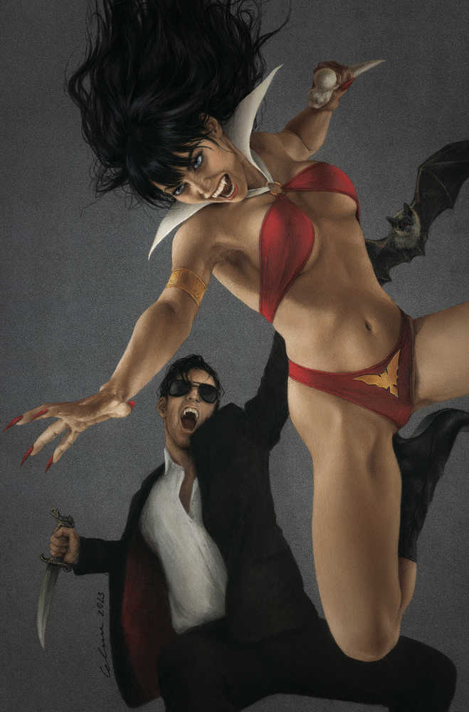 Vampirella/Dracula: Rage #6I (Celina Virgin Variant) (1:15)