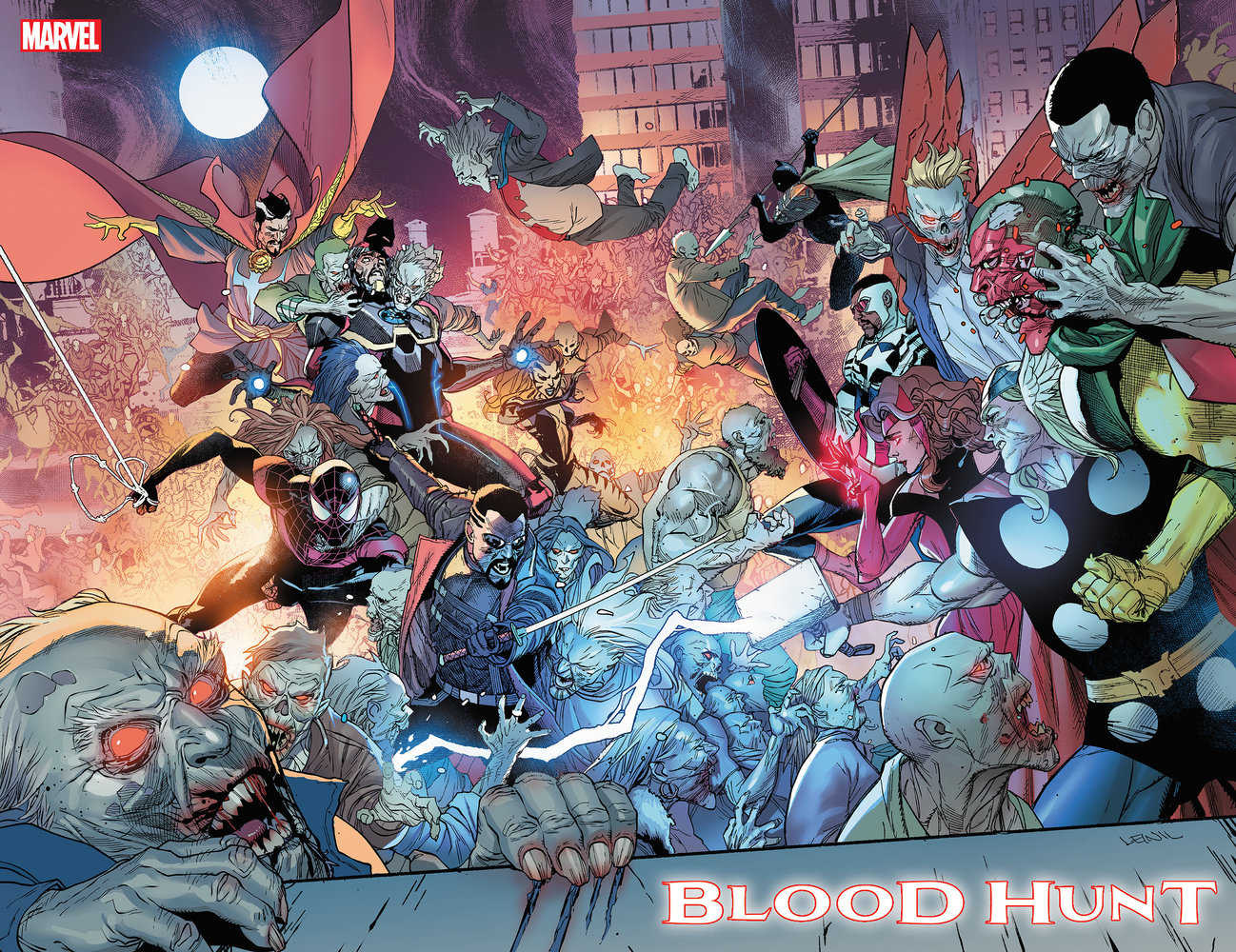 Blood Hunt #1C (Leinil Yu Wraparound Variant)