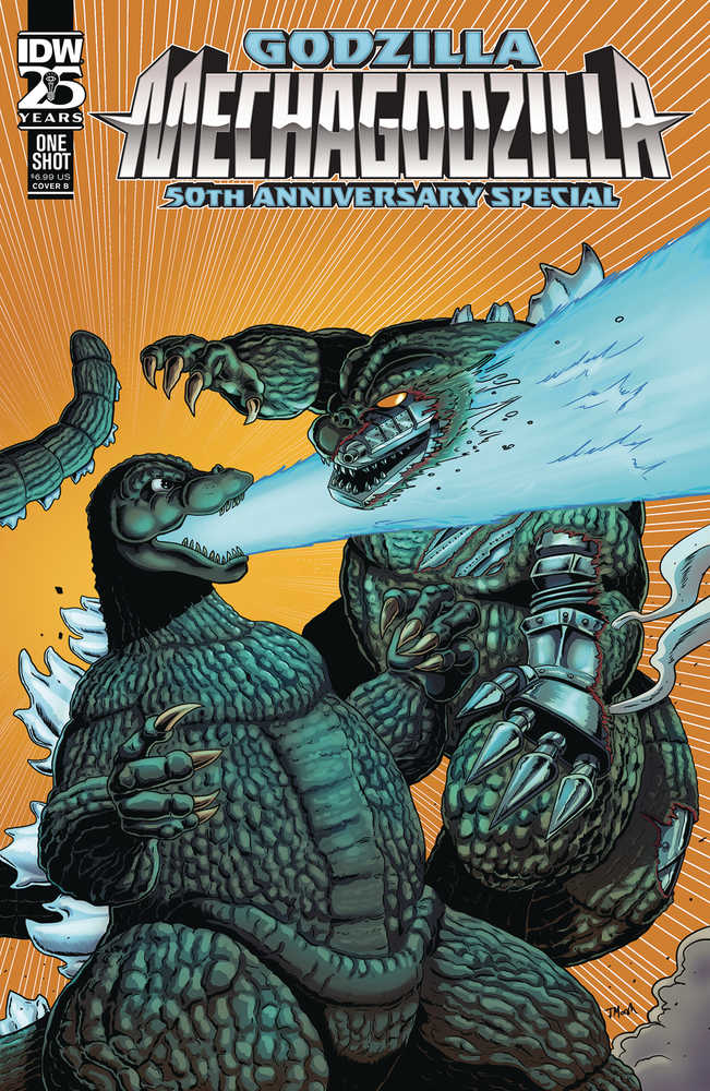 Godzilla Mechazilla 50th Anniv #1 Cover B Marsh (Mature)