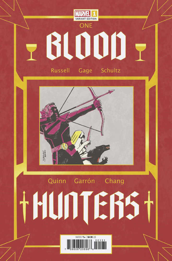 Blood Hunters #1C (Shalvey Book Cover Variant)