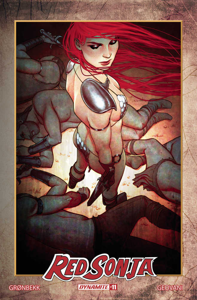 Red Sonja 2023 #11 Cover F 10 Copy Variant Edition Frison Modern Icon
