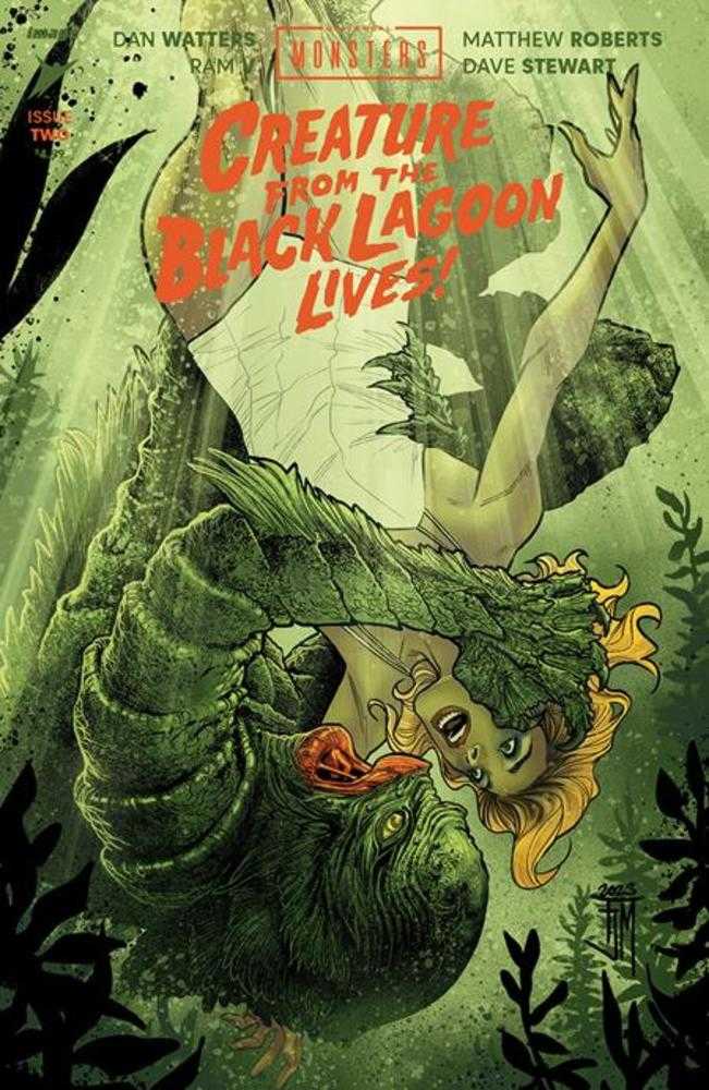 Universal Monsters Creature From The Black Lagoon Lives #2 (Of 4) Cover B Francis Manapul Variant