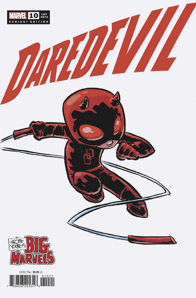 Daredevil #10 Skottie Young'S Big Marvel Variant