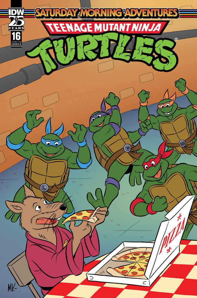 Teenage Mutant Ninja Turtles: Saturday Morning Adventures #16 Variant B (Kazaleh)