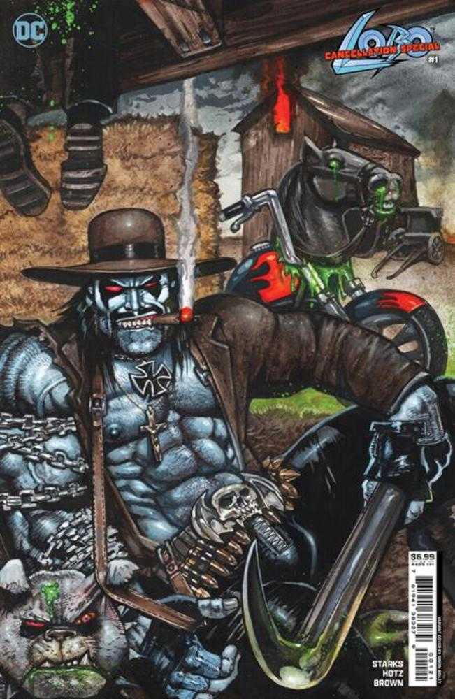 Lobo Cancellation Special #1 (One Shot) Cover B Simon Bisley After Dark Card Stock Variant (Mature)