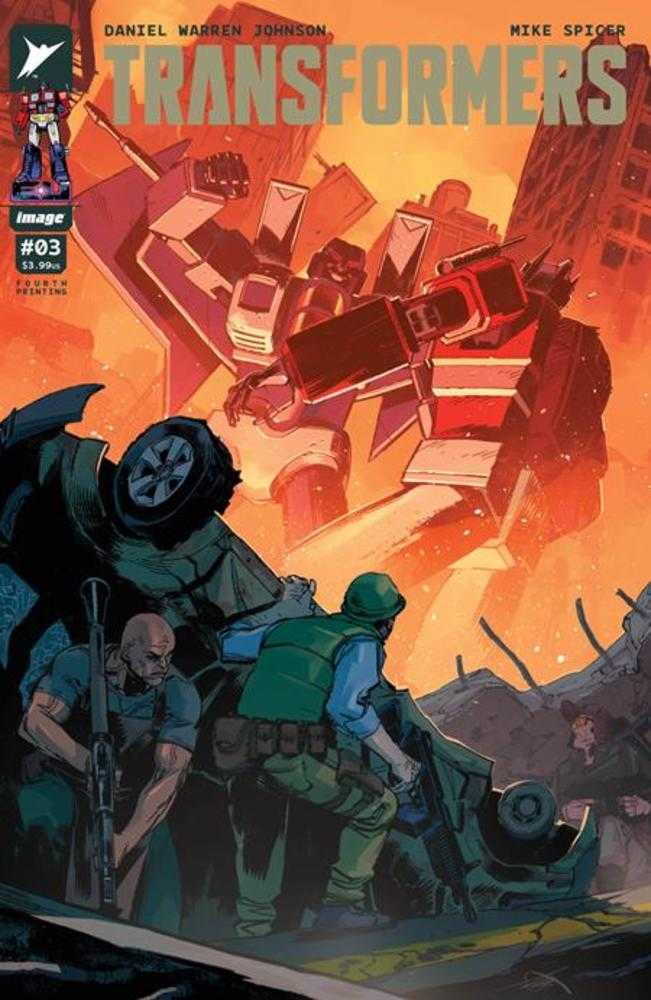 Transformers #3 4th Print