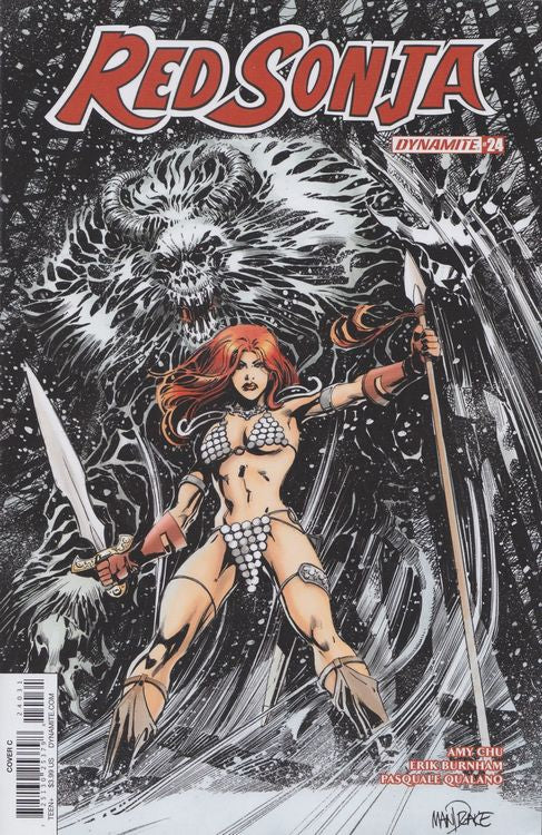 Red Sonja, Vol. 4 #24C (Mandrake Variant)