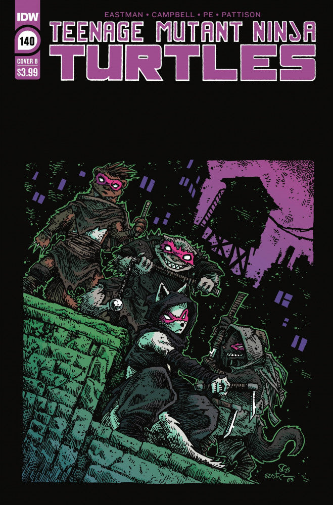 Teenage Mutant Ninja Turtles, Vol. 5 #140B (Eastman Variant)