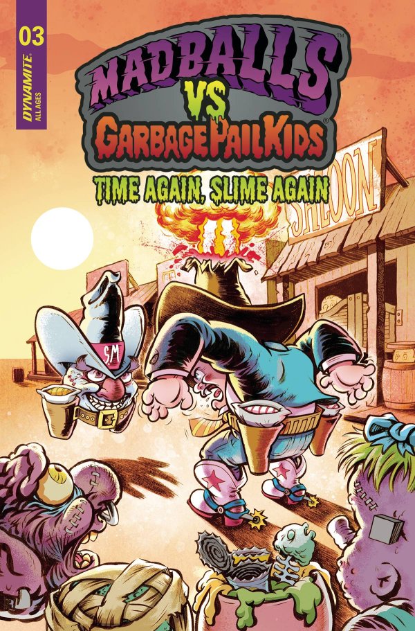 Madballs vs. Garbage Pail Kids: Time Again, Slime Again #3B (Jason Crosby Variant)