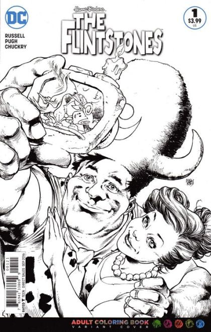 Flintstones #1 Coloring Book Variant Edition