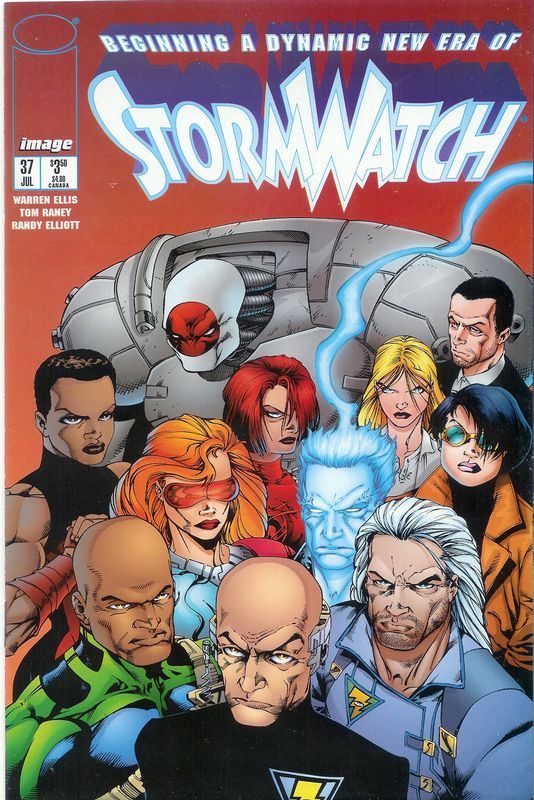 Stormwatch, Vol. 1 #37 - 1st app. Jenny Sparks, 1st app. Jack Hawksmoor, 1st app. Rose Tattoo