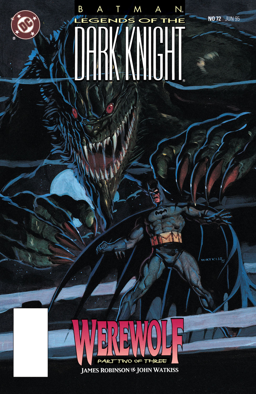 Batman: Legends of the Dark Knight #72A