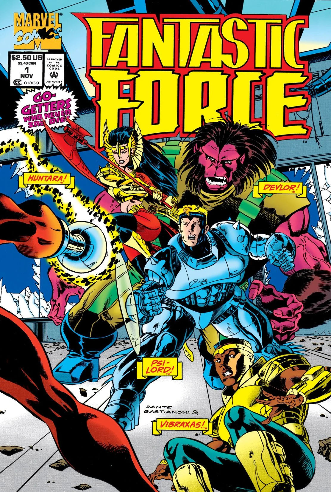 Fantastic Force, Vol. 1 #1A (Foil)