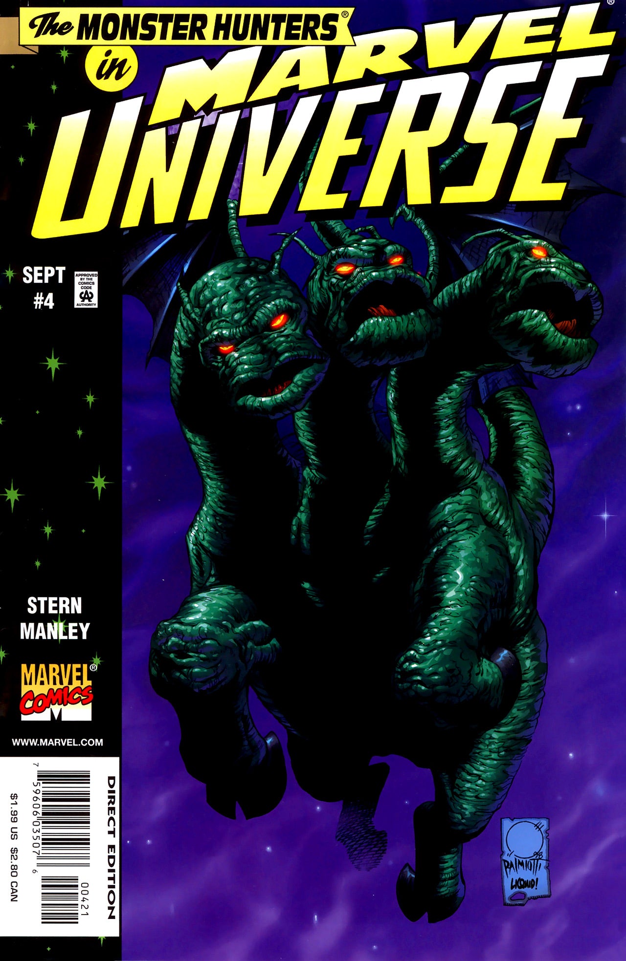 Marvel Universe #4B (Quesada variant)