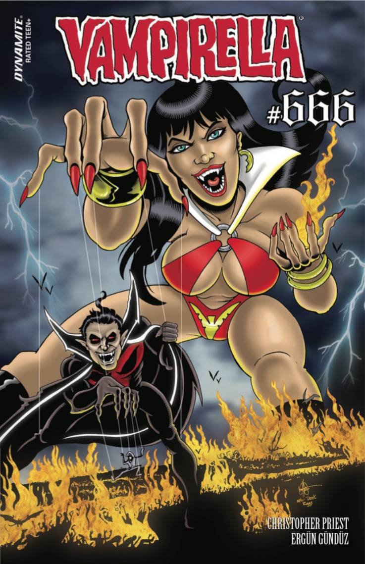 Vampirella #666U (Ken Haeser Homage)