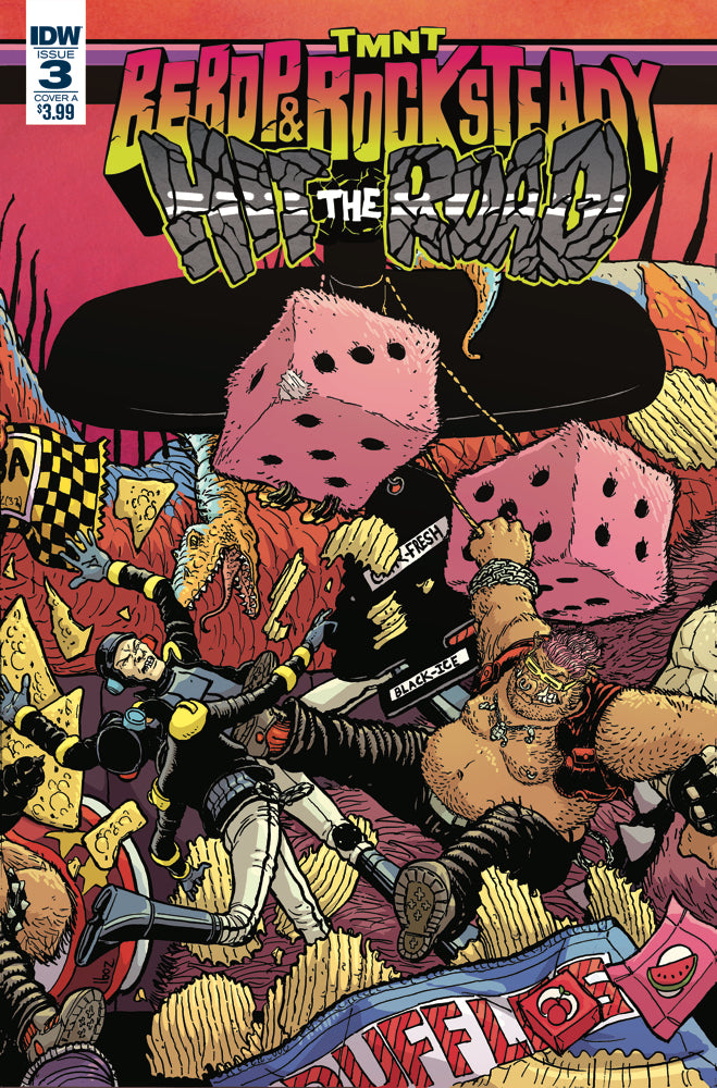 TMNT: Bebop & Rocksteady Hit The Road #3A (Of 5)