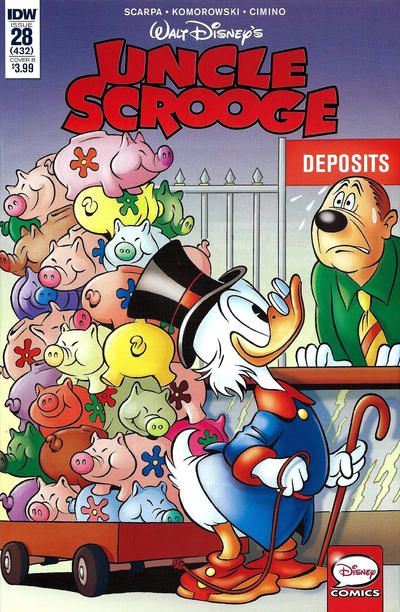 Uncle Scrooge #28 Cover B Branca