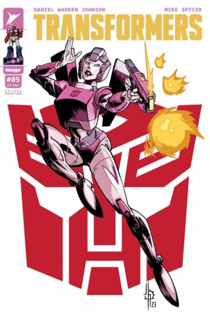 Transformers #5 2nd Print Cover A Jason Howard