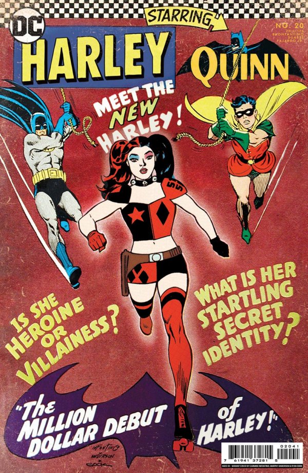 Harley Quinn, Vol. 4 #20D (Sook Homage Card Stock Variant)