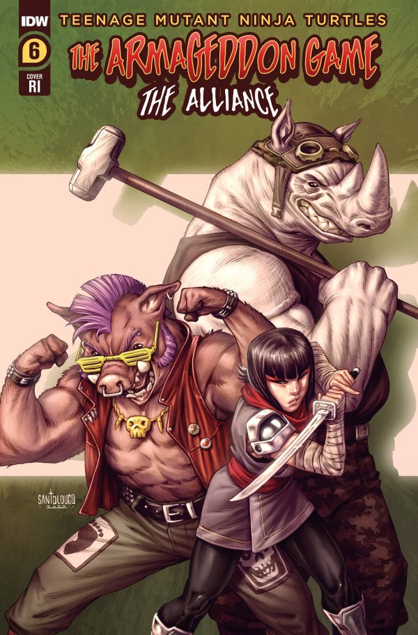 Teenage Mutant Ninja Turtles: Armageddon Game The Alliance #6 RI (1:10)