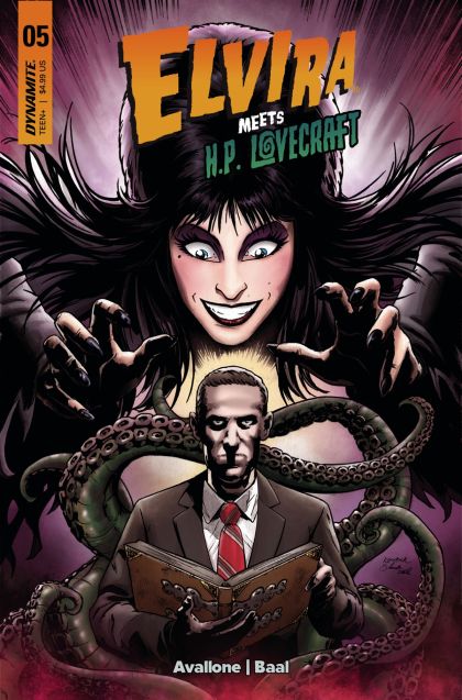 Elvira Meets Hp Lovecraft #5 Cover B Baal